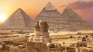 Pyramids of Giza in Egypt - Ancient Wonder and Historical Landmark