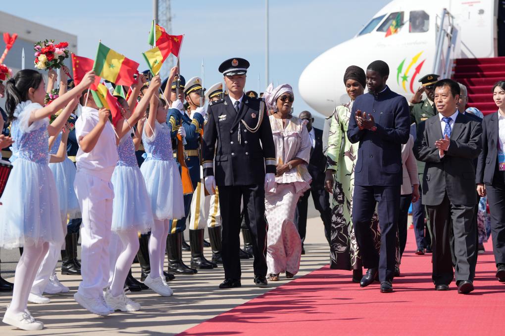 African leaders arrives at the China-Africa Summit