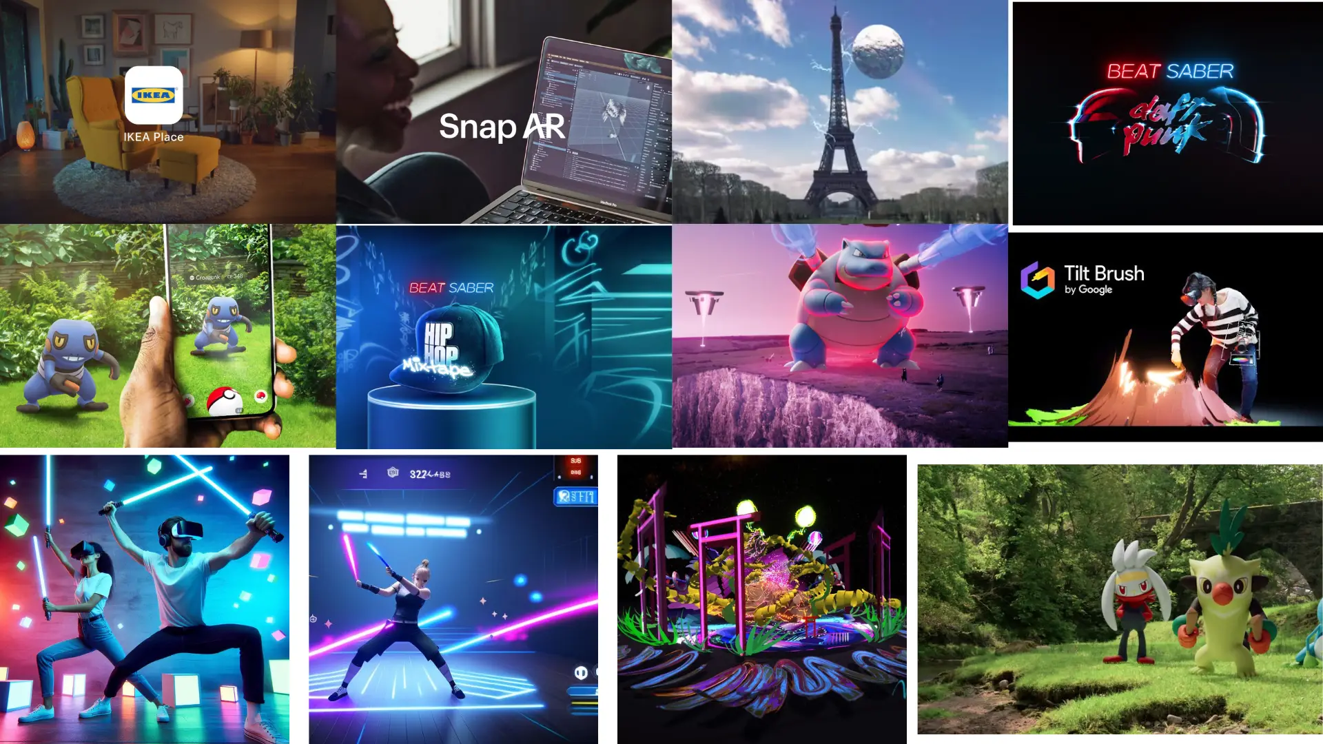 Collate of Top AR and VR Apps